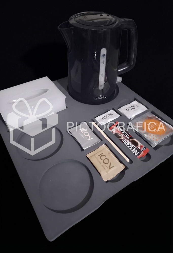 Hoteles, Cafeterías y Pastelerías en acrílico