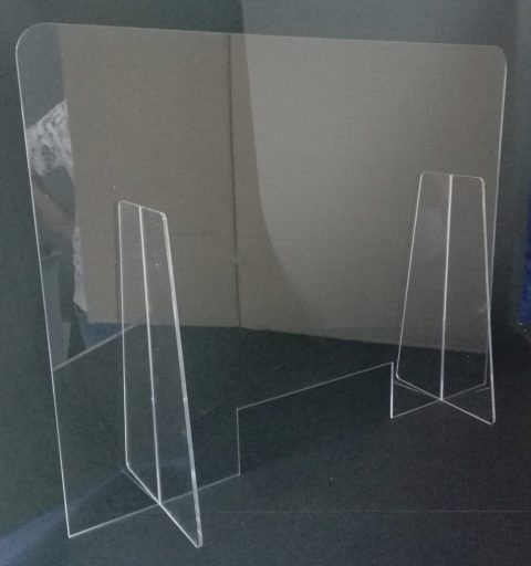 Separador Acrílico para Escritorio 60x60 CMS