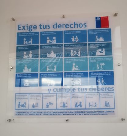 Carta de Derechos del  Paciente Ministerio de Salud de Chile