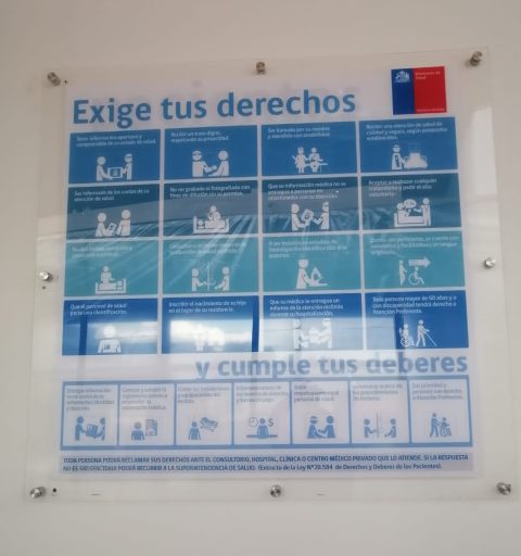 Carta de Derechos del  Paciente Ministerio de Salud de Chile