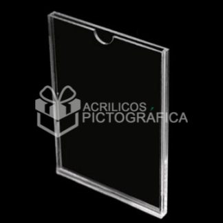 Set 5 porta hojas tamaño Carta con fuelle cerrado.