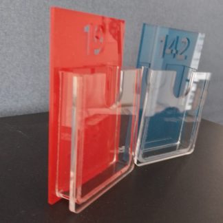 Set 10 Porta Fichas y Fichas Numeradas