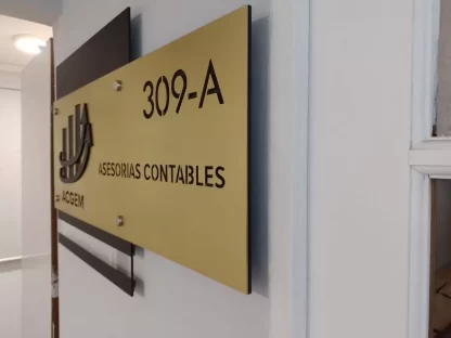 Placa 3D para Oficinas - Imagen 2