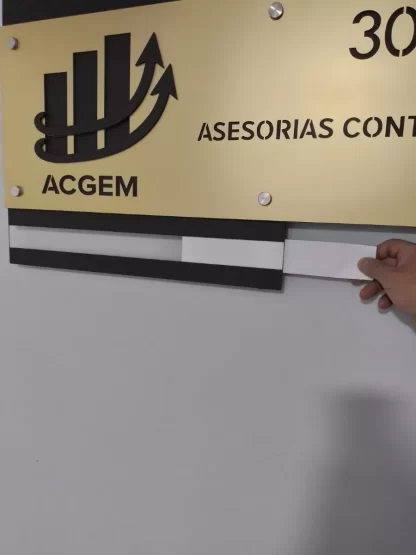 Placa 3D para Oficinas - Imagen 5