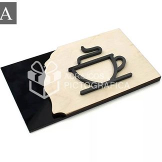Placa elegante modelo 2