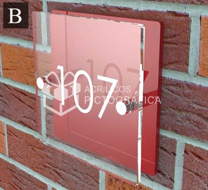 Placa Elegante Modelo 3 - Imagen 8