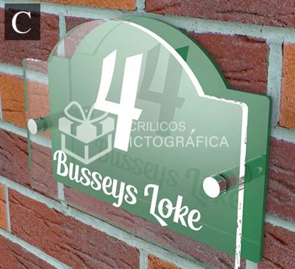 Placa Elegante Modelo 3 - Imagen 7