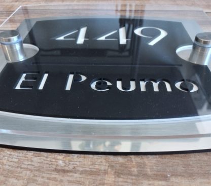 Placa elegante modelo 1 - Imagen 3