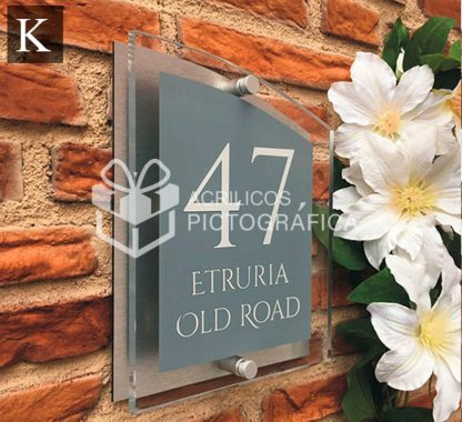 Placa elegante modelo 1 - Imagen 11