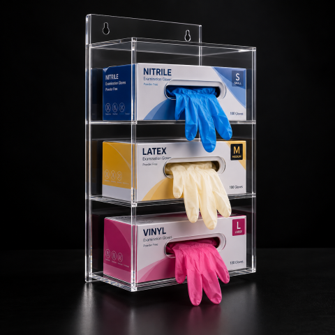 Porta Cajas Para Guantes Diferentes Medidas L, M, S